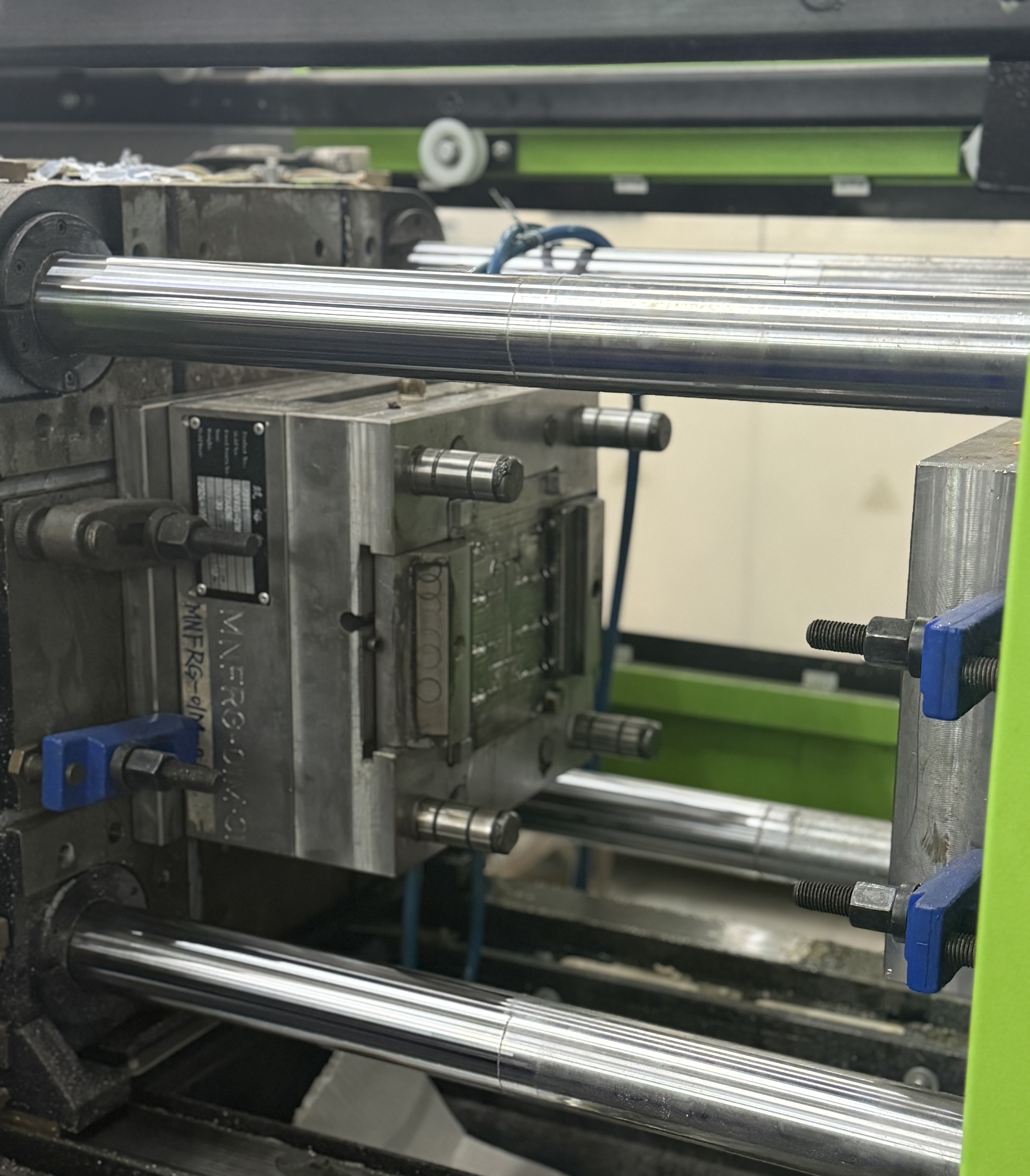 Injection molding production